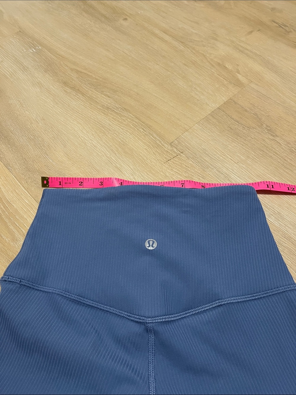Lululemon Align High-Rise Ribbed -Flare Pant Blue Size 2 - Picture 5 of 6